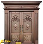 Model Pintu Depan Klasik Eropa 2 Pintu